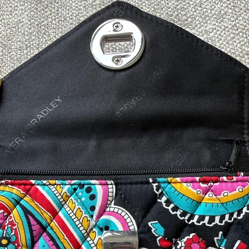 Vera Bradley Colorful Paisley Wristlet - Picture 3 of 6